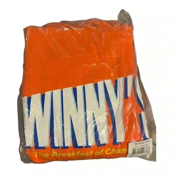 Raw Gear - Bradley Martyn’ Winny's Orange Hoodie 2XL, NWT - Picture 2 of 2